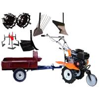 Motocultor Worker HB 700N+R SET21 4 timpi/ Benzină