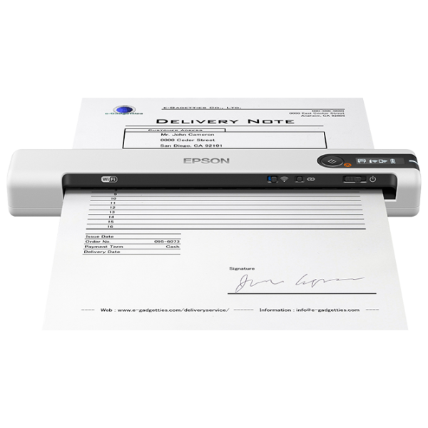 Сканер Epson WorkForce DS-80W Протяжные/ CIS photo 1