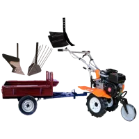 Motocultor Worker HB 700N+R SET8 4 timpi/ Benzină