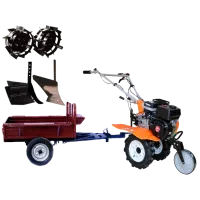 Мотокультиватор Worker HB 700N+R SET9 4х тактный/ Бензин