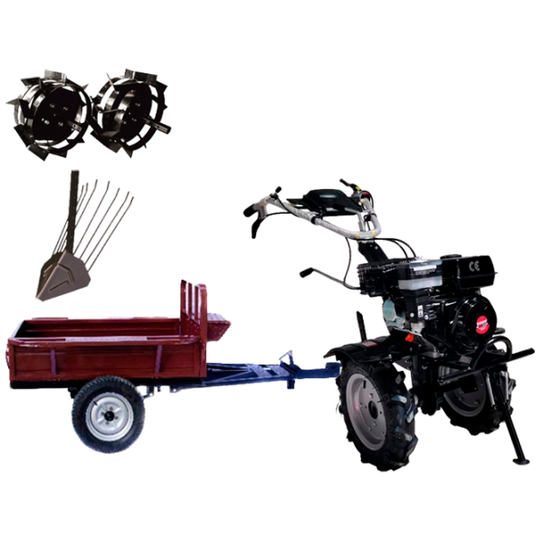 Мотокультиватор Worker HB 700RS ECO+R SET14 4х тактный/ Бензин photo 1