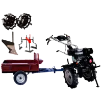 Мотокультиватор Worker HB 700RS ECO+R SET15 4х тактный/ Бензин