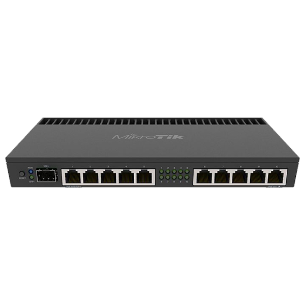 Маршрутизатор Mikrotik RB4011iGS+RM Черный photo 1
