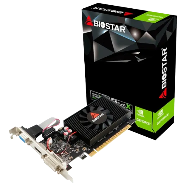 Placă video Biostar GeForce GT710 PCI Express x16 2.0 / 2 GB photo 1