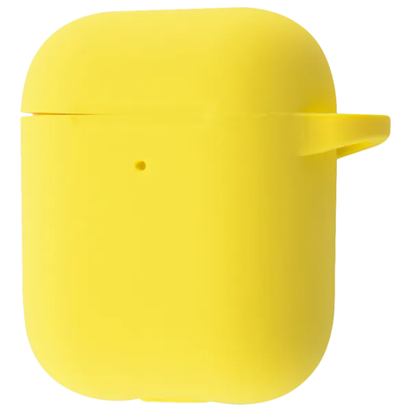 Husă pentru căști Apple AirPods 1/ 2 (Case New) Ncase/ Silicon/ Yellow photo 1
