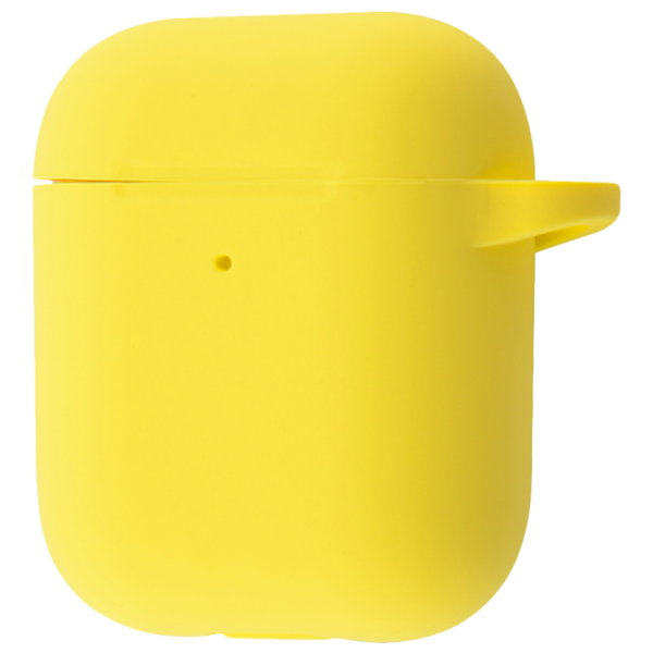 Husă pentru căști Apple AirPods 1/ 2 (Case New) Ncase/ Silicon/ Yellow photo 1