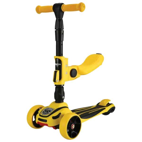 Trotinetă pentru copii cu trei roți Kikka Boo Roadster 3 in 1 2020 (10850) 25 kg/ Yellow photo 1