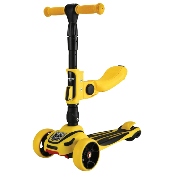 Trotinetă pentru copii cu trei roți Kikka Boo Roadster 3 in 1 2020 (10850) 25 kg/ Yellow photo 1