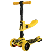 Trotinetă pentru copii cu trei roți Kikka Boo Roadster 3 in 1 2020 (10850) 25 kg/ Yellow