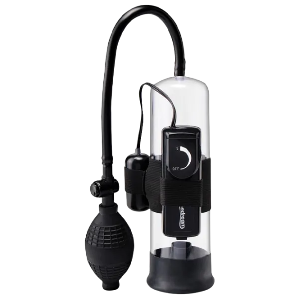 Pompă pentru penis Pipedream Pump Worx Beginner’s Vibrating Pump Transparent photo 1 Pompă pentru penis Pipedream Pump Worx Beginner’s Vibrating Pump Transparent photo 1