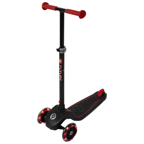 Trotinetă pentru copii cu trei roți Qplay Future (185141) 50 kg/ Red photo 1 Trotinetă pentru copii cu trei roți Qplay Future (185141) 50 kg/ Red photo 1