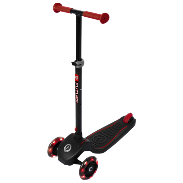 Trotinetă pentru copii cu trei roți Qplay Future (185141) 50 kg/ Red photo 1 Trotinetă pentru copii cu trei roți Qplay Future (185141) 50 kg/ Red photo 1