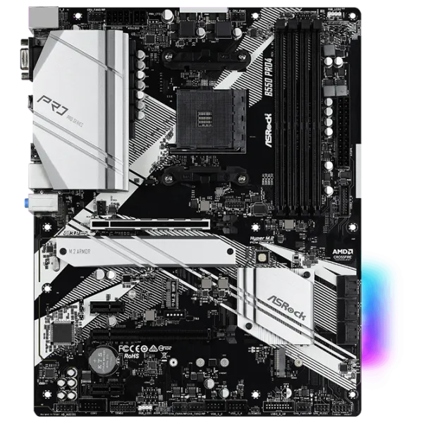 Материнская плата ASRock B550 PRO4 ATX/ AMD B550 photo 1