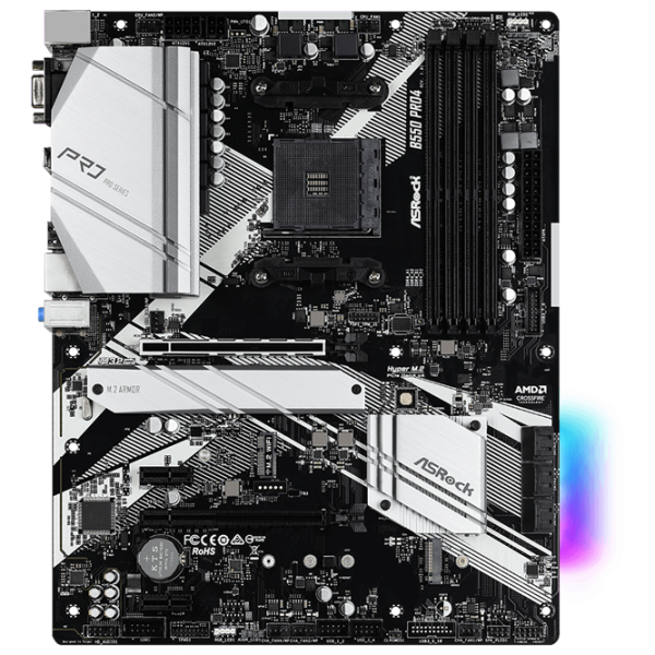 Материнская плата ASRock B550 PRO4 ATX/ AMD B550 photo 1