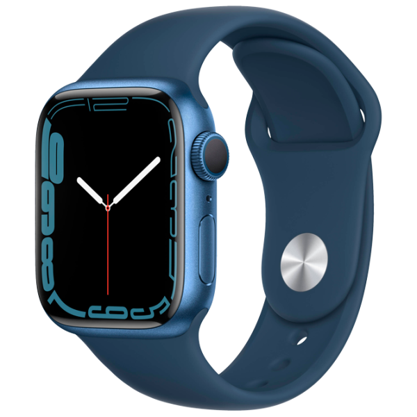 Умные часы Apple Watch Series 7 MKN13WB/ A/ Синий/ Abyss Blue Sport photo 1 Умные часы Apple Watch Series 7 MKN13WB/ A/ Синий/ Abyss Blue Sport photo 1