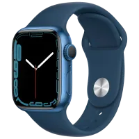 Умные часы Apple Watch Series 7 MKN13WB/ A/ Синий/ Abyss Blue Sport