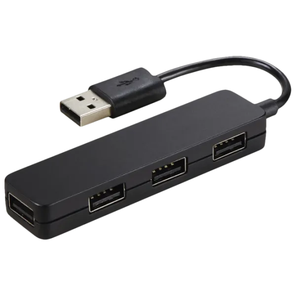 Адаптер Hama 12324 USB 2.0/ Черный photo 1 Адаптер Hama 12324 USB 2.0/ Черный photo 1