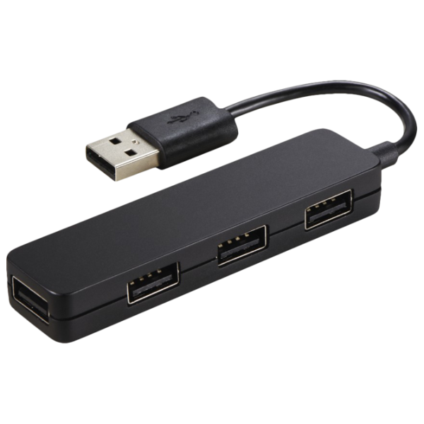 Адаптер Hama 12324 USB 2.0/ Черный photo 1 Адаптер Hama 12324 USB 2.0/ Черный photo 1