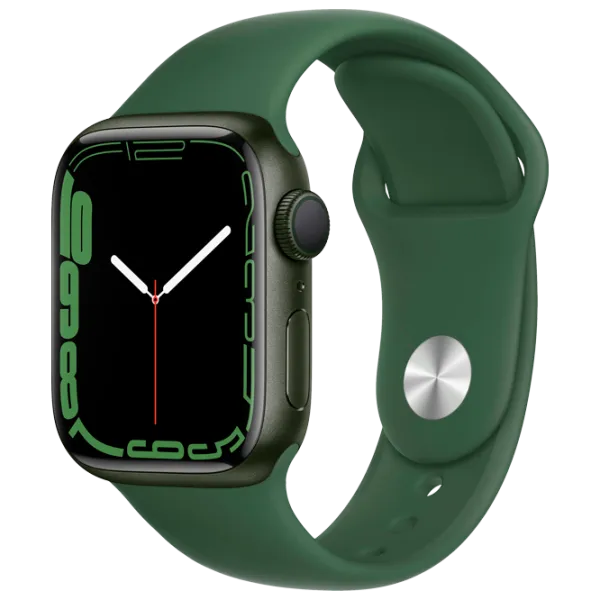 Умные часы Apple Watch Series 7 MKN03WB/ A/ Зелёный/ Clover Sport photo 1 Умные часы Apple Watch Series 7 MKN03WB/ A/ Зелёный/ Clover Sport photo 1
