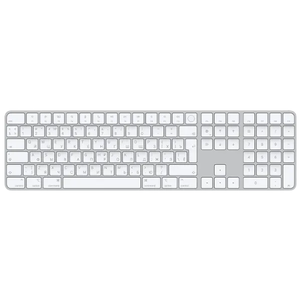 Клавиатура Apple Magic Keyboard MK2C3RS/ A Беспроводные + Проводные/ Белый photo 1