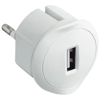 Сетевое зарядное устройство Legrand 50680 1.5 А/ Белый