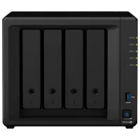 Сетевое хранилище Synology DS420+ Черный