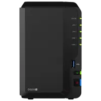 Сетевое хранилище Synology DS220+ Черный