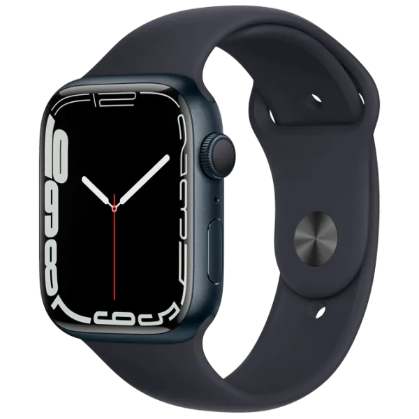 Ceas inteligent Apple Watch Series 7 MKN53WB/ A/ Midnight Black/ Midnight Sport photo 1 Ceas inteligent Apple Watch Series 7 MKN53WB/ A/ Midnight Black/ Midnight Sport photo 1