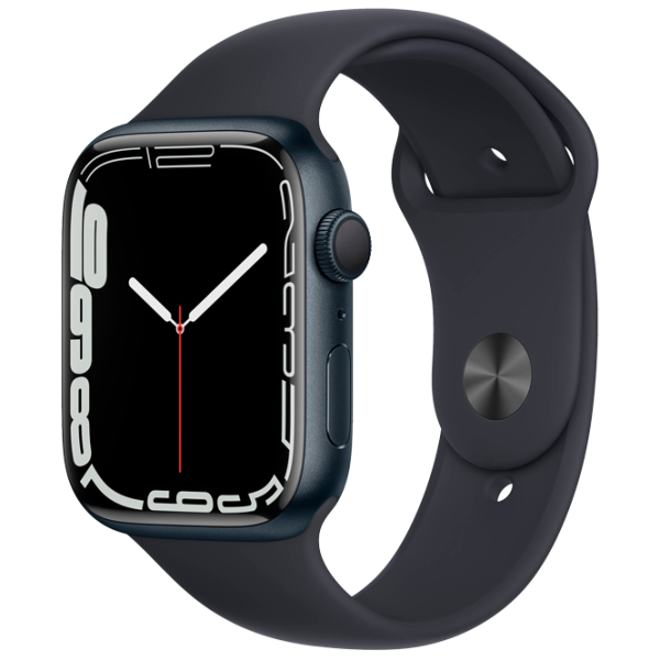 Ceas inteligent Apple Watch Series 7 MKN53WB/ A/ Midnight Black/ Midnight Sport photo 1 Ceas inteligent Apple Watch Series 7 MKN53WB/ A/ Midnight Black/ Midnight Sport photo 1