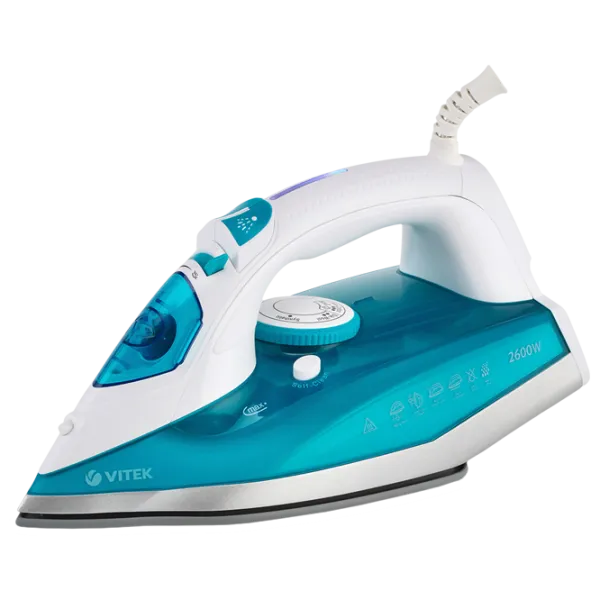 Утюг Vitek VT-8320 Классический/ 2600 Вт/ Синий photo 1