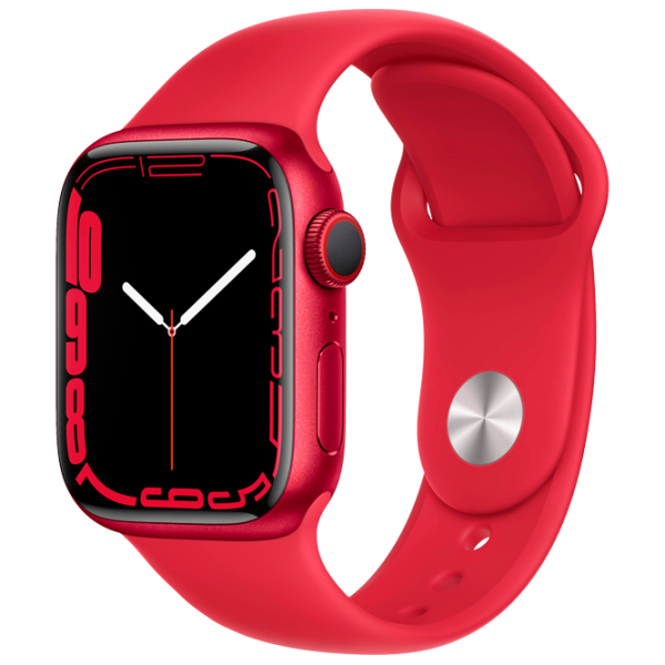 Ceas inteligent Apple Watch Series 7 + Cellular MKHV3WB/ A/ PRODUCT RED/ PRODUCT RED Sport photo 1