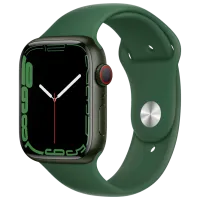 Умные часы Apple Watch Series 7 + Cellular MKJR3WB/ A/ Зелёный/ Clover Sport