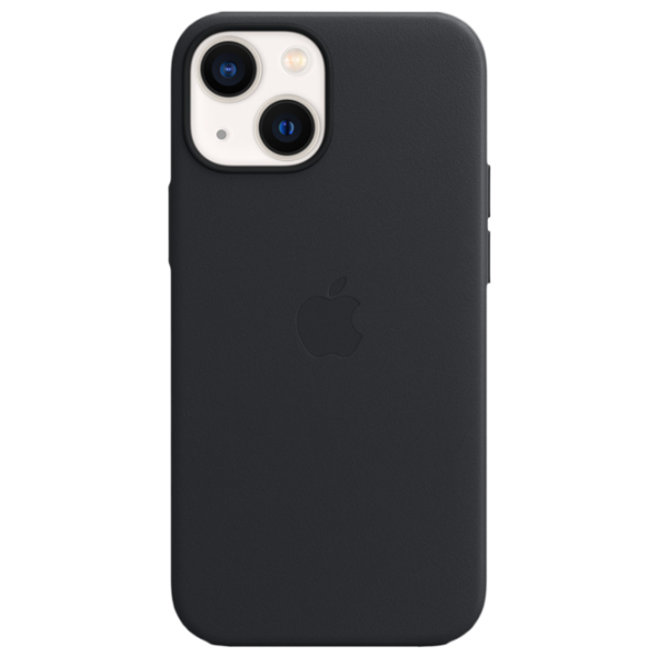 Husă pentru smartphone Apple iPhone 13 mini Apple/ Back/ Piele/ Midnight Black photo 1 Husă pentru smartphone Apple iPhone 13 mini Apple/ Back/ Piele/ Midnight Black photo 1