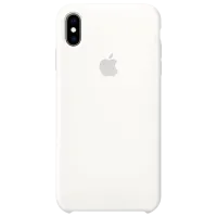 Husă pentru smartphone Apple iPhone XS Max Apple/ Back/ TPU/ White