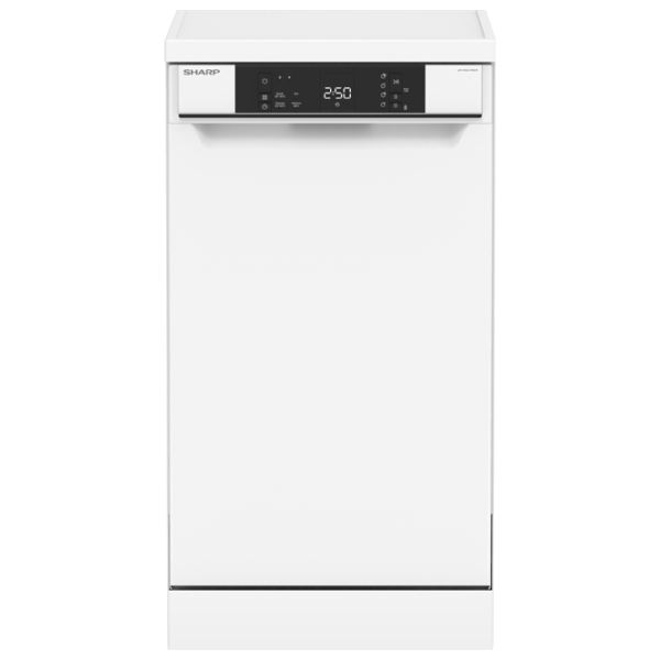Посудомоечная машина SHARP QW-NS1CF49EW-EU Узкая/ Белый photo 1 Посудомоечная машина SHARP QW-NS1CF49EW-EU Узкая/ Белый photo 1