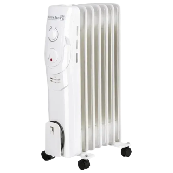 Calorifer electric cu ulei HAUSBERG HB-8900 W 1500 W/ White photo 1 Calorifer electric cu ulei HAUSBERG HB-8900 W 1500 W/ White photo 1
