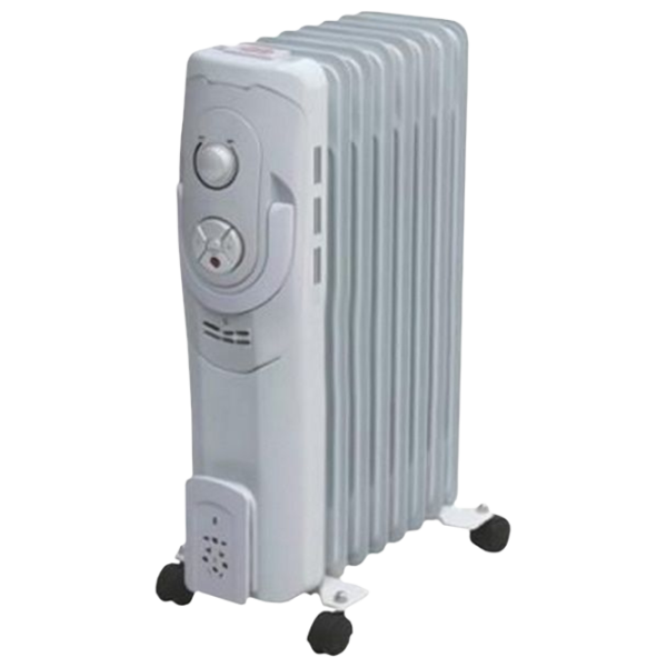 Calorifer electric cu ulei HAUSBERG HB-8900 NG 1500 W/ Gray photo 1