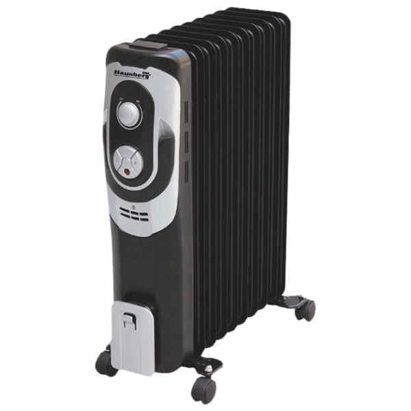 Calorifer electric cu ulei HAUSBERG HB-8910 AB 2000 W/ Black photo 1