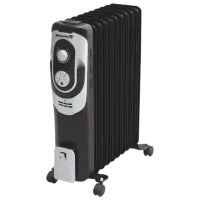 Масляный обогреватель HAUSBERG HB-8910 AB 2000 Вт/ Черный