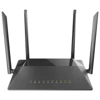 Wi-Fi Роутер D-Link DIR-825/ RU/ R2A 300 Мбит/ с/ 867 Мбит/ с/ Черный