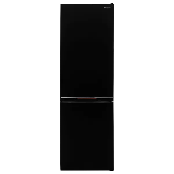 Frigider SHARP SJ-BA10DMXBF-EU cu congelator jos 331 l / 186 cm / Black photo 1