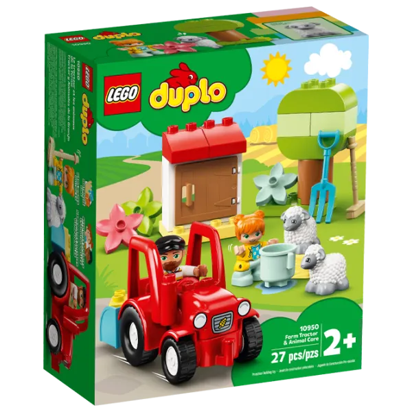 Конструктор LEGO Farm Tractor & Animal Care Ферма/ Разноцветный photo 1