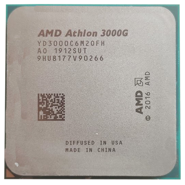 Процессор AMD Athlon 300GE Tray AM4/ 3.40 ГГц photo 1