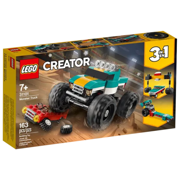Детский конструктор LEGO Creator-Monster Truck Автомобиль/ Разноцветный photo 1