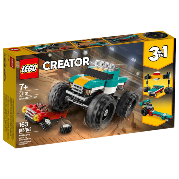 Детский конструктор LEGO Creator-Monster Truck Автомобиль/ Разноцветный photo 1