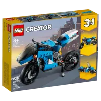Детский конструктор LEGO Superbike мотоцикл/ Синий