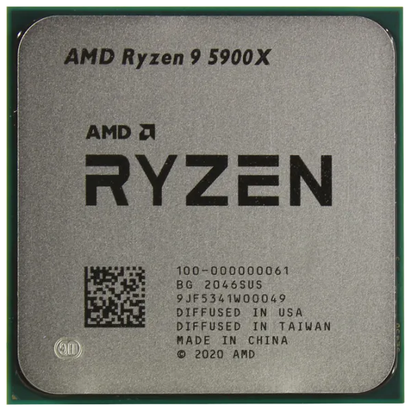 Процессор AMD Ryzen 9 5900X Tray AM4/ 3.70 ГГц - 4.80 ГГц photo 1