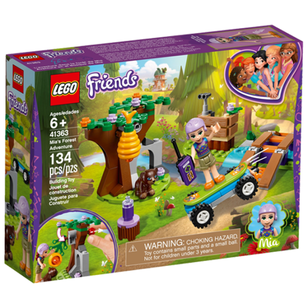 Детский конструктор LEGO Mia's Forest Adventure Лес/ Разноцветный photo 1