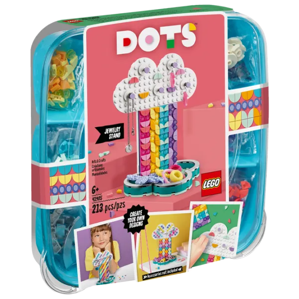 Constructor pentru copii LEGO Rainbow Jewelry Stand Holder/ Multicolor photo 1