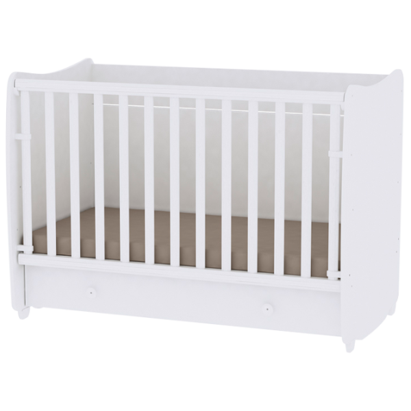 Pat pentru copii Lorelli BED DREAM NEW (10150420024A) 0 luni - 4 ani/ White photo 1